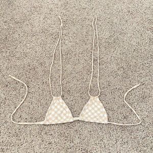 MONTCE SWIM GINGHAM SIZE S